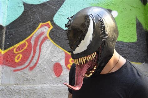 Venom Mask Half Face Etsy