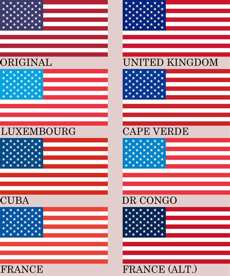 What Do American Flags With Different Colors Mean The Meaning Of Color