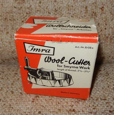 Vintage Imra Wool Cutter For Smyrna Or Rug Hooking Work