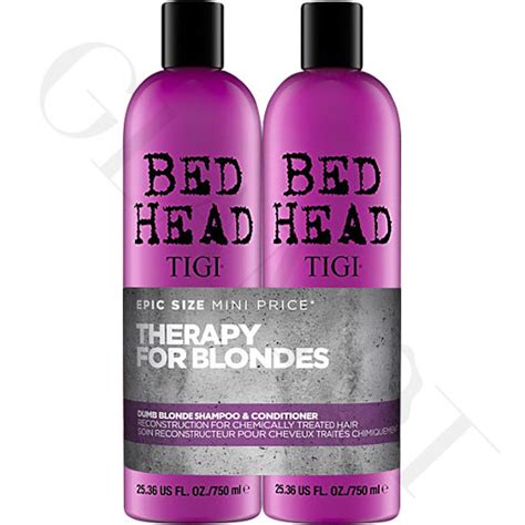 Tigi Bed Head Dumb Blonde Tween Duo Duo Set For Blond Hair Glamot Com