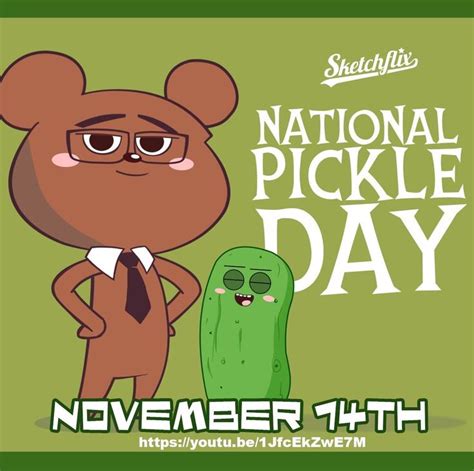 National Pickle Day Pickles Nationalpickleday Pickle Pickleday
