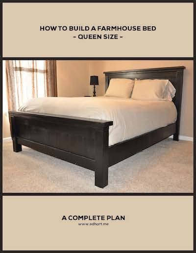 Rustic Bed Woodworking Plan Queen Size A Lesson Learned