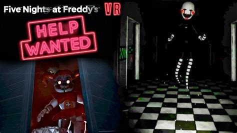 Fnaf New Game Coming Soon Vr Help Wanted Official Trailer Youtube