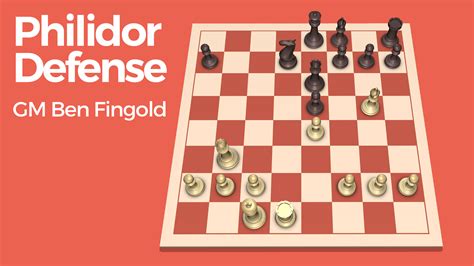 How to Play the Philidor Defense Leccións de xadrez Chess com