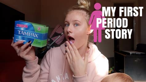My First Period Story Tampon Tips And Tricks Youtube