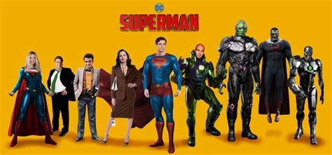 The Superman Cast By Super Frame On Deviantart