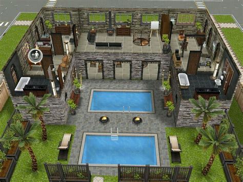 Submitted 1 day ago by nsnow122. 13 best images about The Sims FreePlay House Design Ideas on Pinterest | Ground level, Modern ...