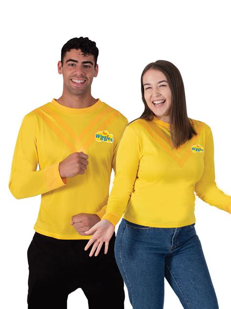 Yellow Wiggle Top For Adults The Wiggles Costume World Nz