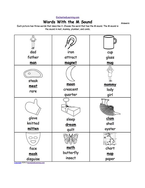 Letter M Alphabet Activities At
