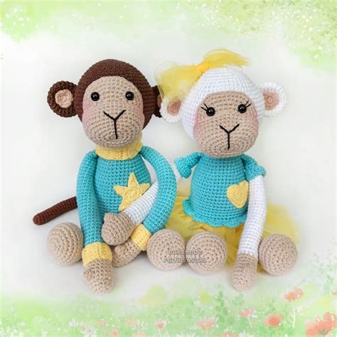 Stuffed Toy Monkey Jungle Animal Monkey Boy And Monkey Gir Inspire