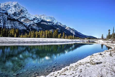 Spray Lakes Reservoir Alberta Photograph By Bassart Photography Fine