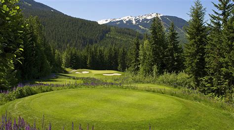 Fairmont Chateau Whistler Golf Club Tourism Whistler
