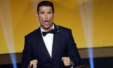 Cristiano Ronaldo Scream During Ballon Dor Speech Was A Real Madrid