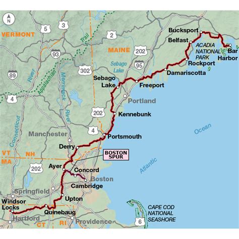 Adventure Cycling Association Atlantic Coast Section 1