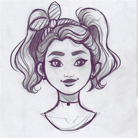 cartoon girl drawing cartoon drawings art drawings sketches pencil girly drawings