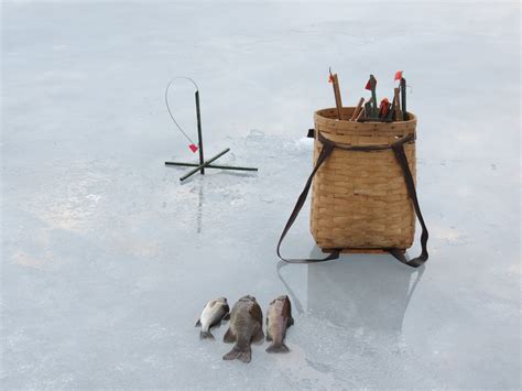 Live Simply Country Ice Fishing In Maine