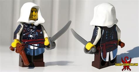 Edward Kenway Of Assassin S Creed IV Black Flag In Custom LEGO Minifig