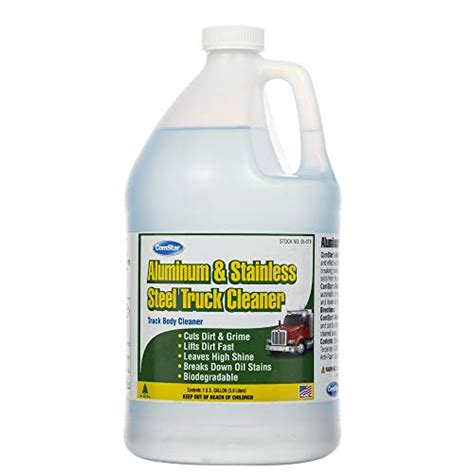 Comstar Aluminum And Stainless Steel Truck Cleaner Heavy Duty Exterior