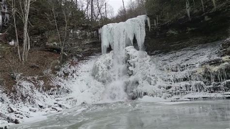 Cascade Falls On Ice Youtube