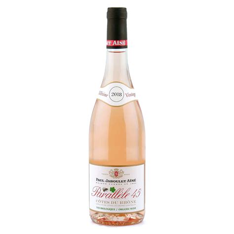 Côtes Du Rhône Vin Rosé Parallèle 45 Bio Paul Jaboulet Aîné