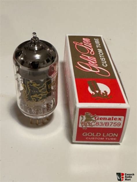 Genalex Gold Lion Ecc83b759 Premium Tubes For Sale Canuck Audio Mart