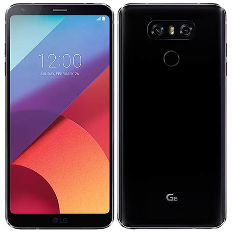 Excellent Condition Lg G6 32gb Astro Black 4g Unlocked Smartphone 12m