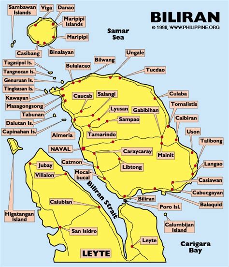 Filebiliran Map Philippines