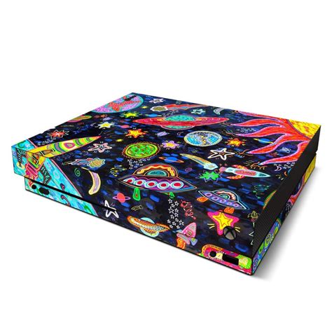 Microsoft Xbox One X Skin Out To Space By Allison Gregory Decalgirl