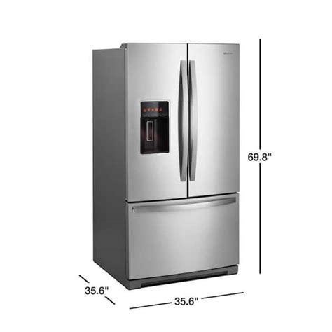 25 french door refrigerator in fingerprint resistant stainless steel ubicaciondepersonas cdmx