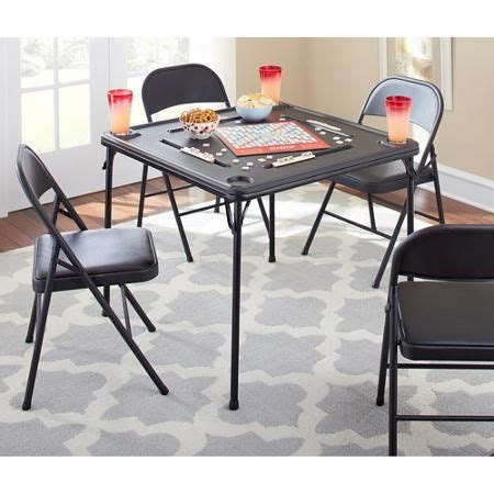 Maybe you would like to learn more about one of these? Mainstays Folding Game Table - Walmart.com | Table and chair sets, Outdoor folding table, Card ...