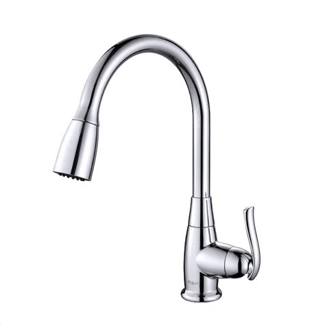 Pullout5 save 5% on all widespread bathroom faucets with promo code: Kraus One Handle Single Hole Kitchen Faucet & Reviews ...
