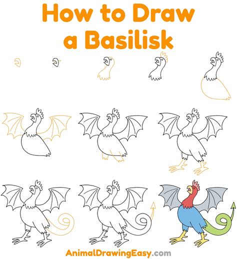 How To Draw A Basilisk