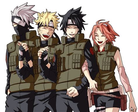 Team 7 Naruto Naruto Sasuke Sakura Naruto Teams Naruto Team 7