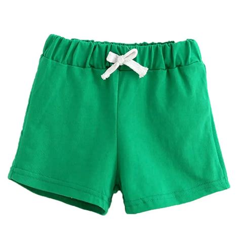 2017 Summer Cheap Casual Boys And Girl Shorts Colors Kids Trousers Baby