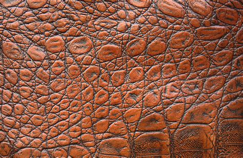 Brown Leather Surface Leather Skin Texture Background Brown