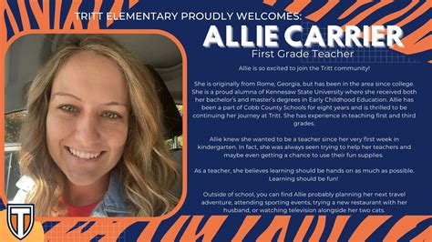 welcome allie carrier