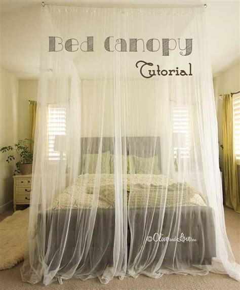 20 Magical Diy Bed Canopy Ideas Will Make You Sleep Romantic Canopy