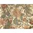 SWATCH Designer Brocade Satin Floral Drapery Fabric  Antique Gold And