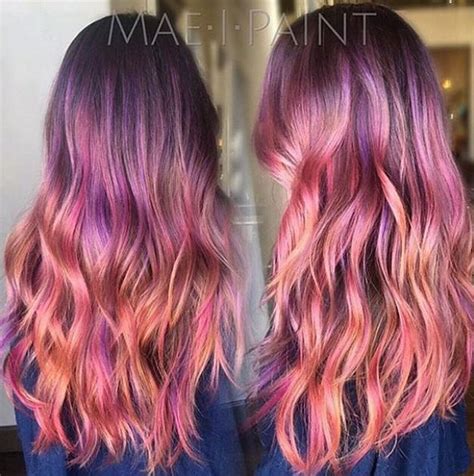 Rainbow Hair Colors For Holidays 2016 Hairstyles 2017