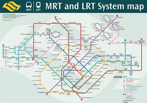 Mrt Lrt Route Singapore
