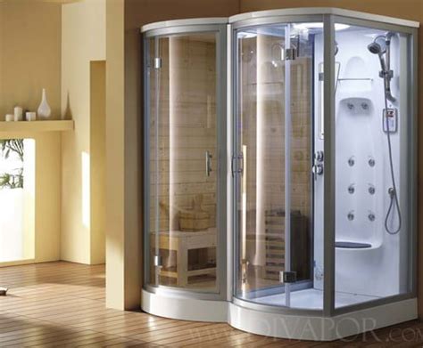 Traditional Home Decor 4 Blissful Steam Shower Sauna Combinations In