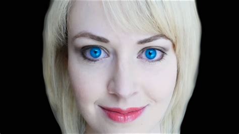 Asmr Look Into My Blue Eyes Staring Challenge Youtube