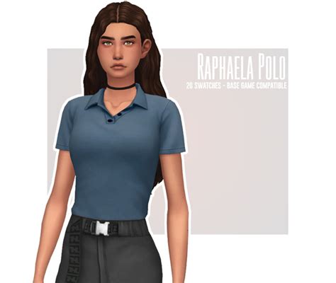 Sims 4 Polo Shirts Cc Guys Girls Fandomspot
