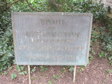 George Washington Gravesite And Tomb Mount Vernon Virginia