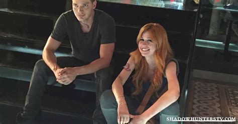 Exclusive Photos Jace And Clary Shadowhunters Freeform