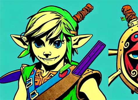 Majoras Mask Link From The Legend Of Zelda Stable Diffusion Openart