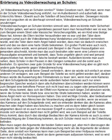 Quizlet is the easiest way to study, practise and master what you're learning. Bewertung zu einer Erörterung? (Schule, Deutsch, Sprache)