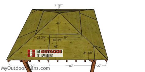 12x12 Hip Roof For Gazebo Diy Plans Myoutdoorplans
