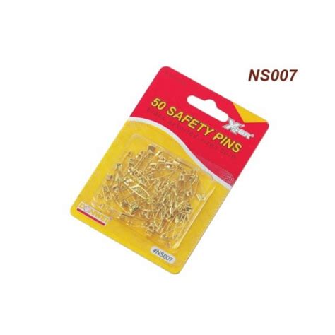 Safety Pin Brass 50pcs Ns007