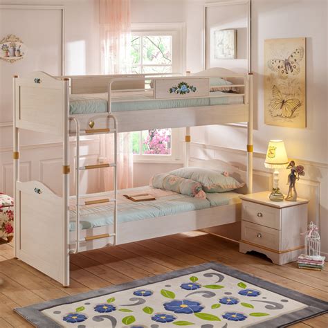 A twin over full bunk bed features a twin mattress as the top bunk and a full mattress on the bottom. Princess Bunk Bed- The Perfect Girls Bedroom Furniture For ...